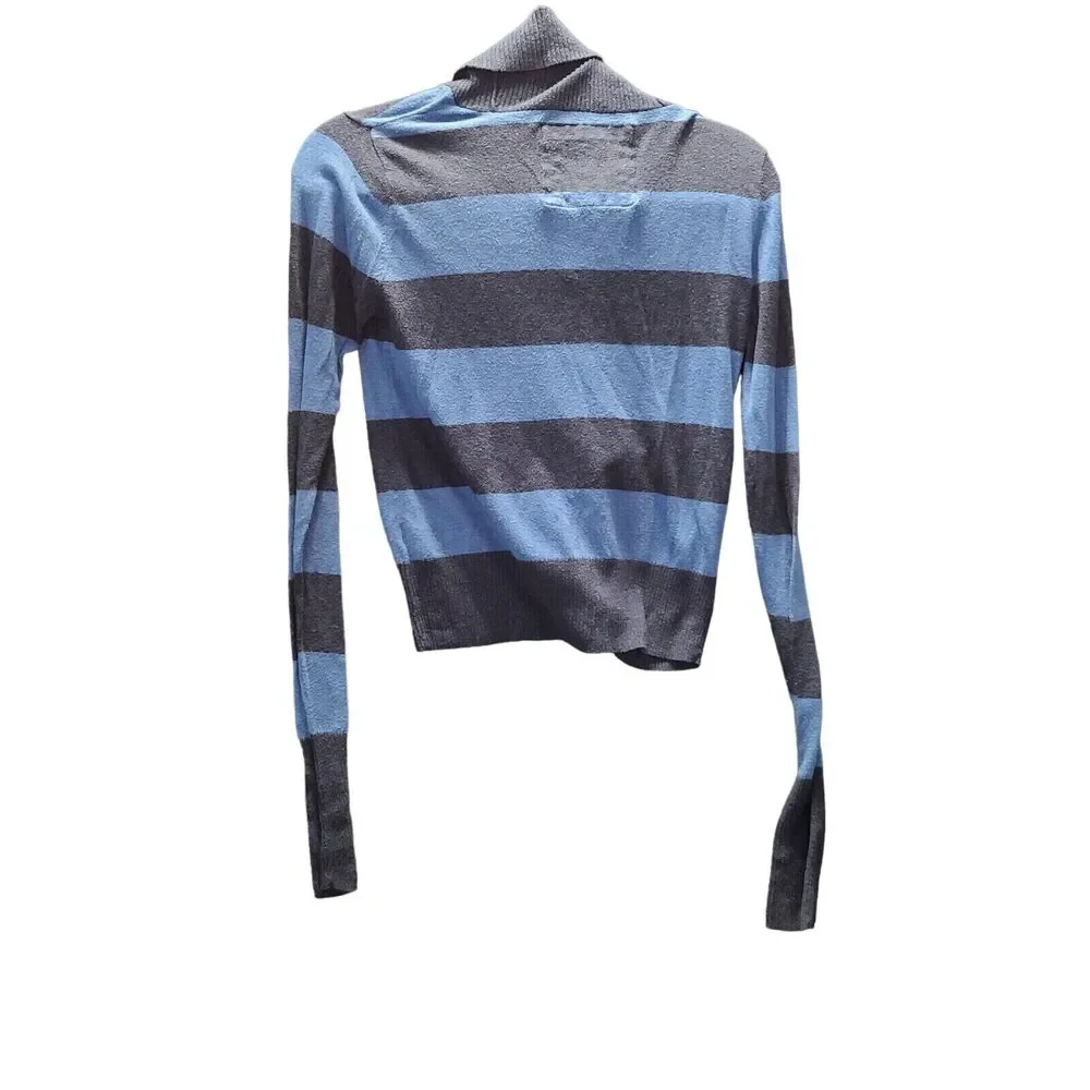 Abercrombie & Fitch Womens Sweater Multicolor Size S Cotton Blend Long Sleeve
